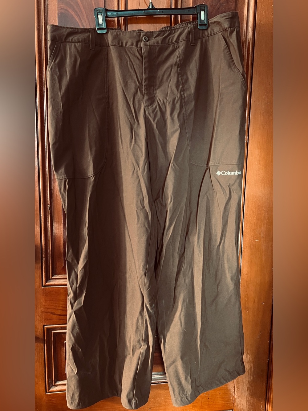 Columbia plus size Brea Falls hiking pants - tobacco color 2X